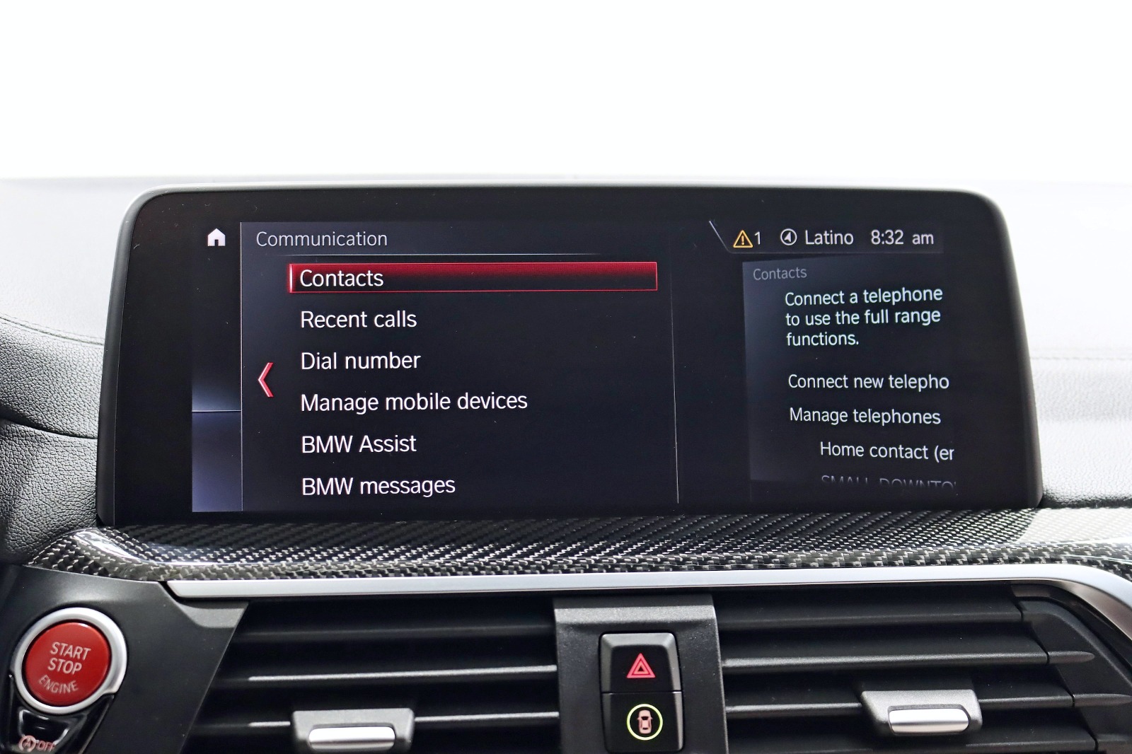 BMW M4 Driver Assistance Technology